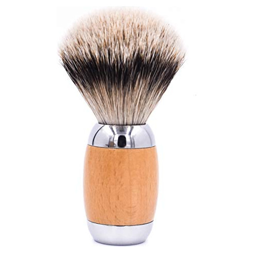 Taconic Shave 's Extra Denso 100% 3 Bandas Silvertip Badger