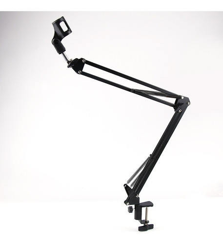 Imagem 3 de 5 de Braço Suporte Pedestal De Mesa Articulado Para Microfones