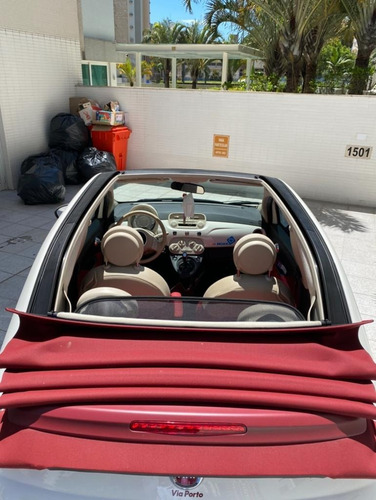 Fiat 500 Versão 500 Cabrio Dualogic Flex 1.4 8v Ano 2014