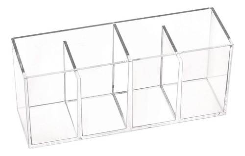 Organizador Transparente Para Brochas De Maquillaje, Contene