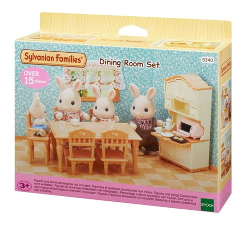 Sala De Jantar Clássica Sylvanian Families 5340p 