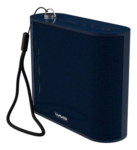 Caixa De Som Bluetooth Waveone Pocket Azul Marinho