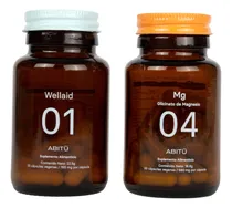 Comprar Kit Suplementos Magnesio, Vitamina D y Zinc 30 Cápsulas Sin Gluten Veganas ABITÜ