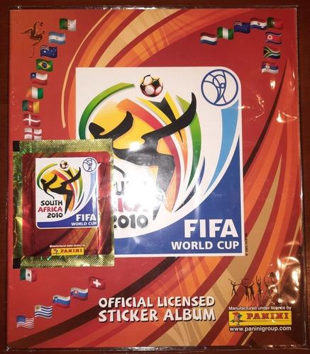 Albúm Mundial 2010 Panini + Minifiguras Por Pegar Original