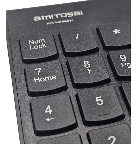 Teclado Numérico Para Notebook Amitosai Mts-numpad24