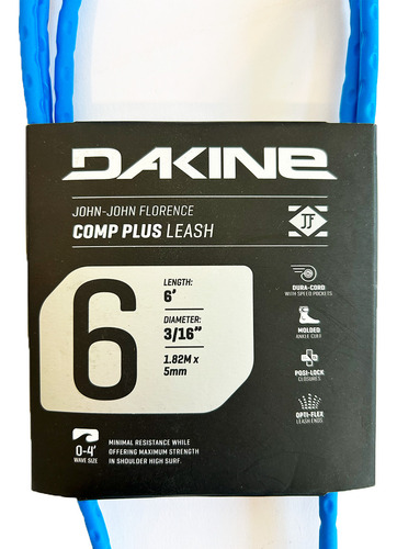 Leash De Competição 6 Pés 5mm Leash Dakine Duplo Destorcedor