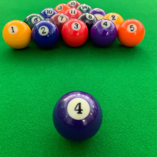 Bola Numero 3 Bilhar Sinuca Snooker 50Mm