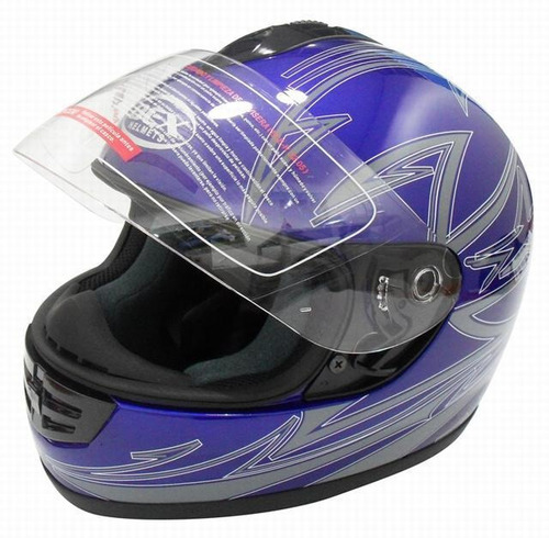 Casco Deportivo Integral Talla M Color Deep Blue