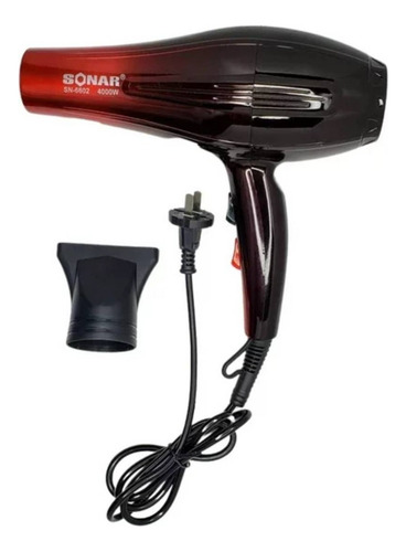 Secador De Pelo Profesional Sonar Color Rojo 4000w