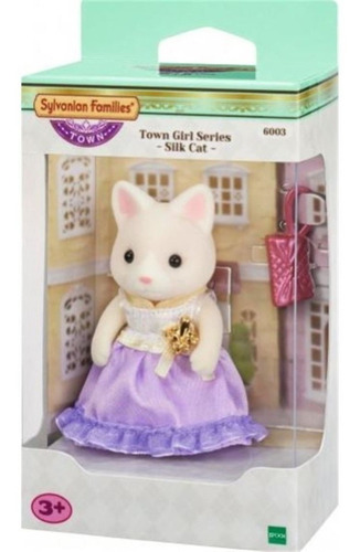 Sylvanian Families 6003 Ciudad Gata De Seda Original Intek