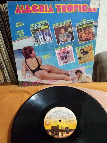 Alegría Tropical - Serpentina Fabian Continentales Vinilo Lp