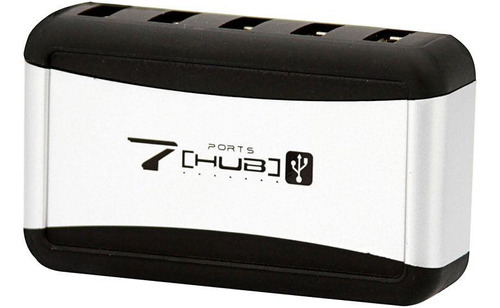 Hub 7 Portas Usb 2.0 Com Fonte De Energia