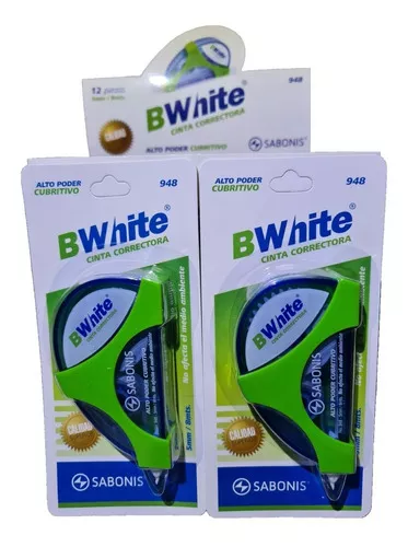 Corrector en Cinta de 5 mm x 8 m, SABONIS BWhite 948 - Librería IRBE Bolivia