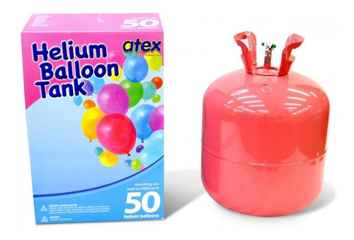 Gas Helio Para 50 Globos + 50 Globos De Regalo. ¡cumpleaños!