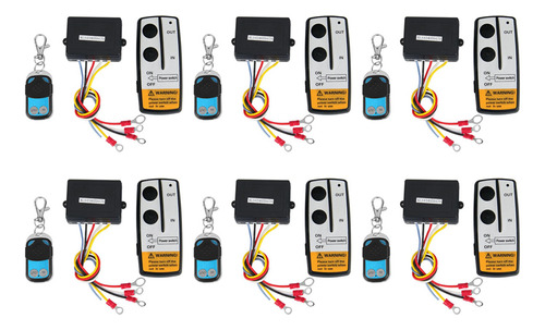 Juego De Mando A Distancia Inalámbrico Tru, 6 Unidades, 12 V