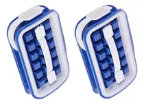 Comprar Kit 2 Pack Hieleras Portátil Enfriador Cubitos De Hielo Color Azul