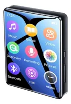 Comprar Mp3, Mp4 Player Leitor De Música Bluetooth 8gb Gravador Cor Preto