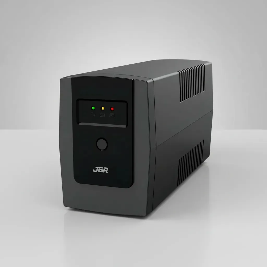 Nobreak JBR Guard 1200VA entrada e saída 120v Preto