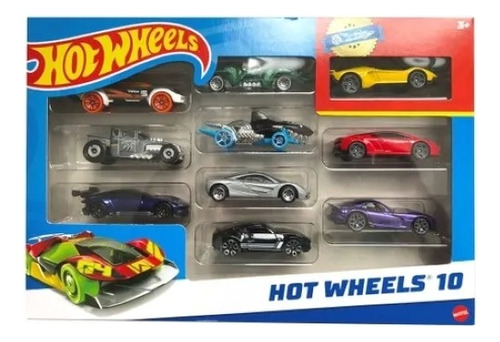 Autos Hot Wheels Surtidos Por X 10 Mattel 