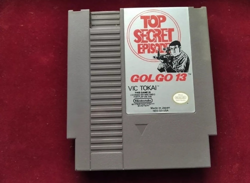 Golgo 13 Top Secret ( Juego Nintendo Americano Nes ) 10v ^o^