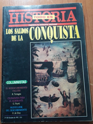  Revista Todo Es Historia N°303   Octubre De 1992