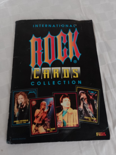 Álbum: Internacional Rock Cards Collecttion 