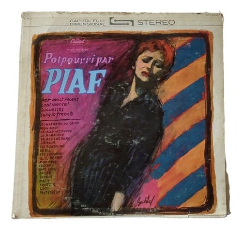 Vinilo Potpoui De Edith Piaf