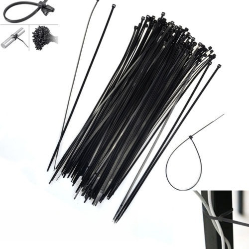 1000 Pc 3,6 Mm X 300 Mm (12 Pulgadas) Cable Tie Wrap Nylon P