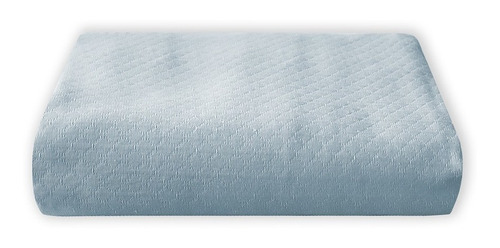 Colcha Gris Individual Hotel Collection Color Azul Turquesa