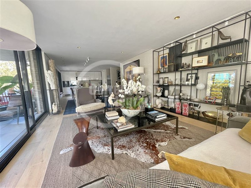 Imagen 2 de 18 de Departamento En Arriendo Amoblado Exclusivo Sector Vitacura