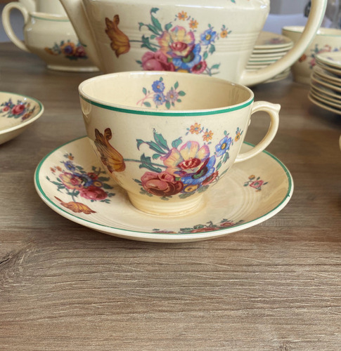 Duo De Te De Loza Jasmine England Woods Ware 