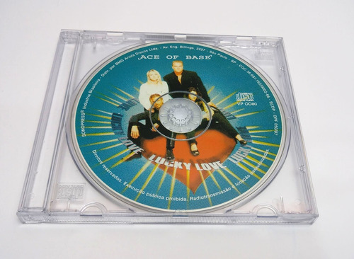 Cd Single - Ace Of Base - Lucky Love