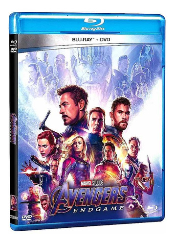 Avengers -end Game-blu-ray+blu-ray Bonus+dvd Original