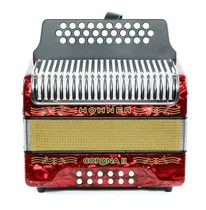 Comprar Acordeón A Botones Hohner Corona Ii (dos) Gcf