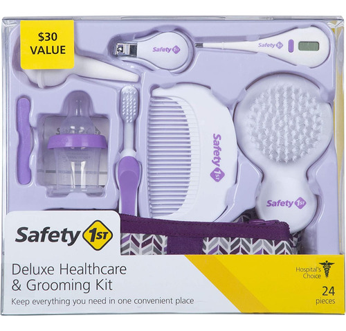 Kit De Aseo Y Salud Color Lila Safety 1st 24 Pcs / Pimpo