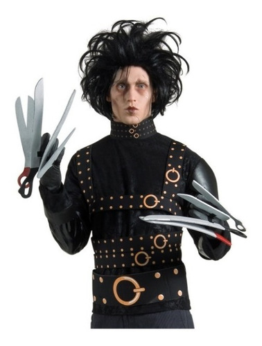 Disfraz Edward Scissorhand Manos De Tijeras Adulto Halloween
