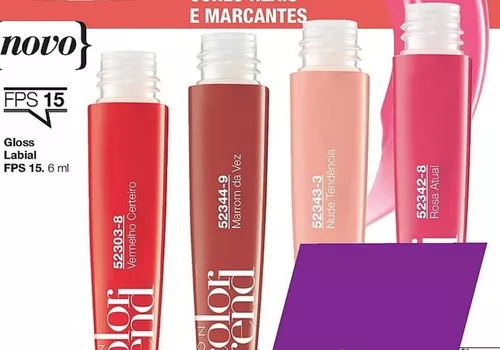 Avon Gloss Labial Cores Reais Color Trend Fps 15 6 Ml (nude