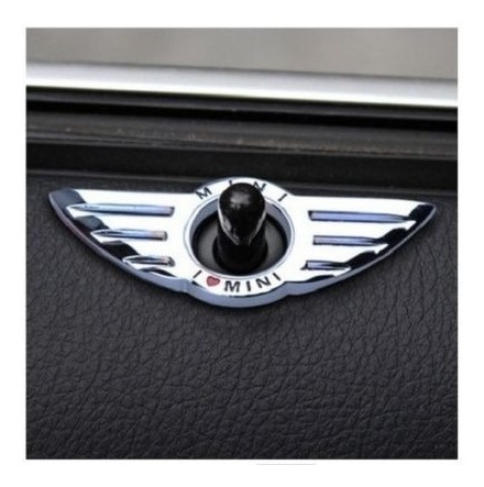 Mini Cooper Emblema Logo Metal Auto Carro Tuning