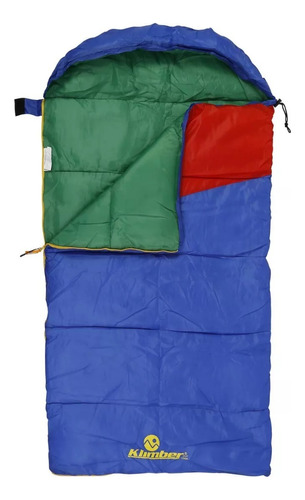 Saco De Dormir Infantil Klimber Azul Camping 140x75cm