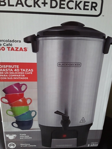 Cafetera 40 Tazas Black+decker Cmu4010