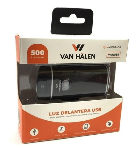 Imagen 3 de 3 de Luz Delantera Led Cilcismo Van Halen Eyes Van036