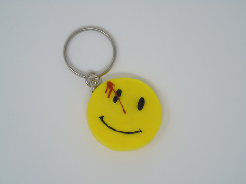 Happy Face Watchmen Llavero 3,5cm