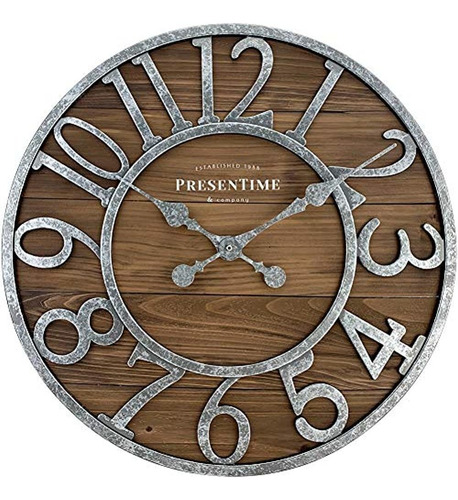 Presentime & Co Vintage Farmhouse Series, Reloj Rústico De M