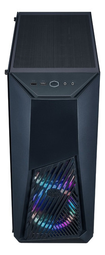Gabinete para jogadores temperado Cooler Master K501l Argb Atx de 360 mm