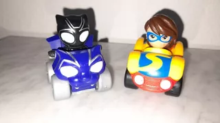 2 Carritos Mini Scooter Super Heroes Marvel