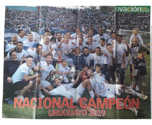 Poster Gigante  Nacional Campeon  Uruguayo 2019