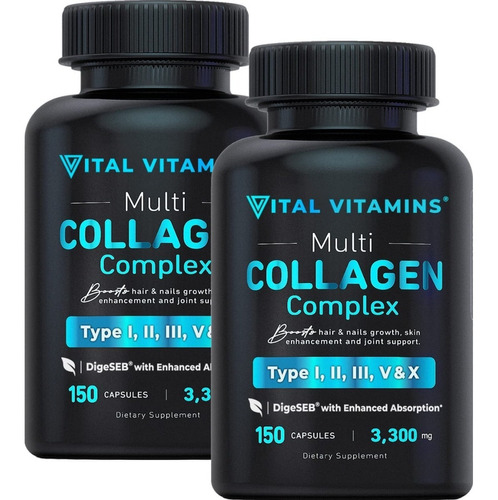 Vital Vitamins Collagen Pack-2 - Unidad a $1236