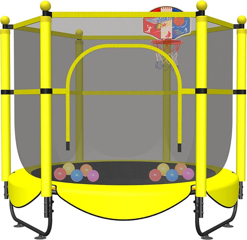 Trampolín Brincolín Infantil De Seguridad De 1.45m