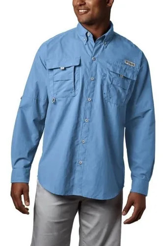 Camisa Columbia Bahama Ii Pfg Secado R pido Manga Larga