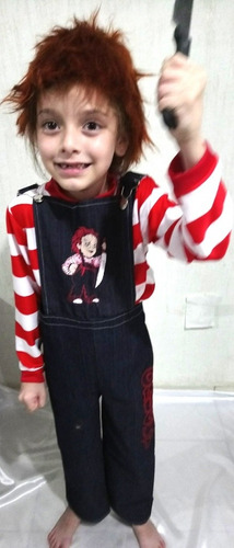 Disfraz De Chucky Para Niño Choky Halloween Modelo 2 Muertos | Meses sin  intereses